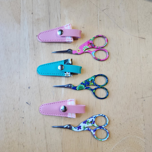 Embroidery Scissors with Sheath