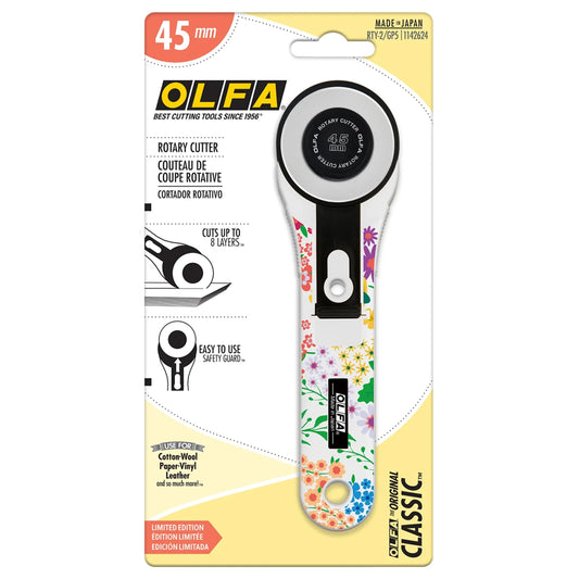 Olfa Rotary Cutter | Blooming Garden 45mm