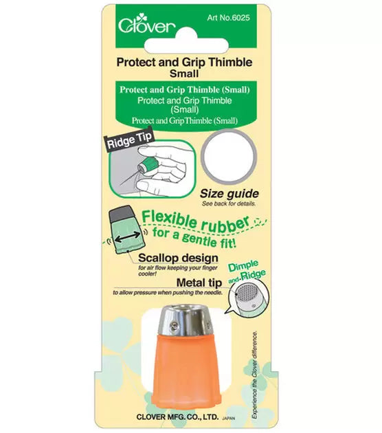 Clover - Protect And Grip Thimble | Various Sizes