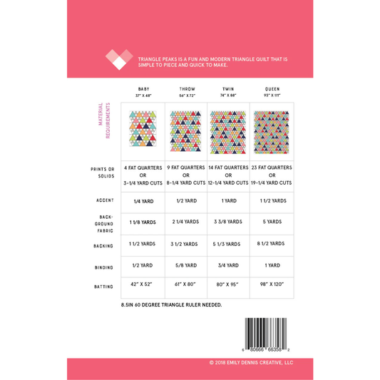 Quilty Love | Triangle Peaks