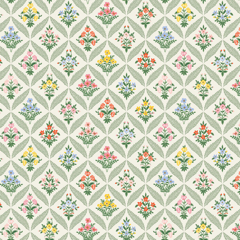 Dahlia | Estee Garden in Cream Multi