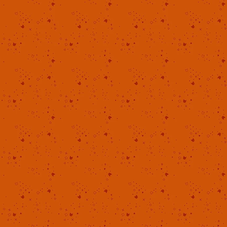 Orange | Curated Colours Fat Quarter Stack | 12 FQ