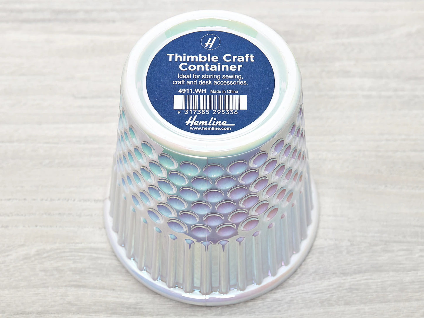 Thimble Craft Container - Pearl White