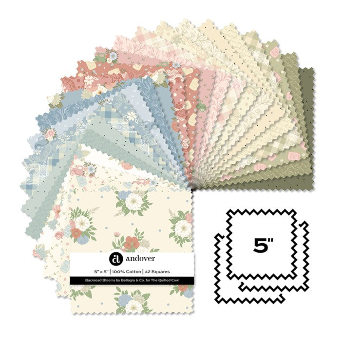Backroad Blooms | Charm Pack