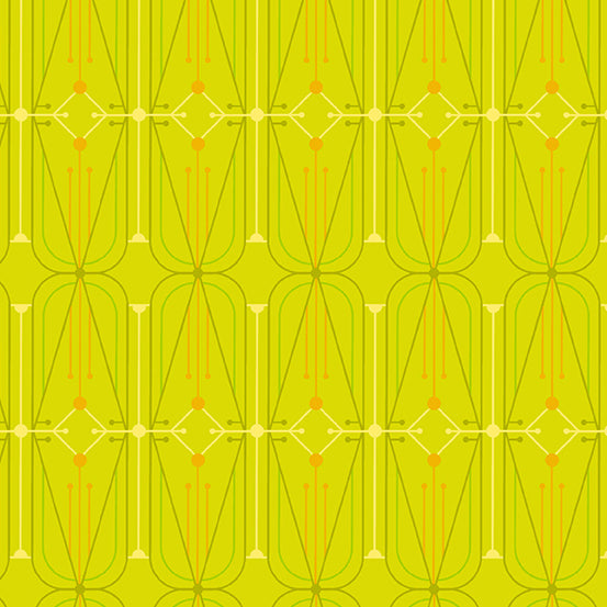 Century Prints - Deco Glo | Juke Box - Kiwi