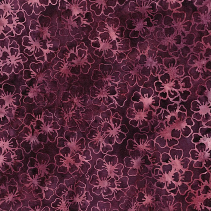 Cherry Blossom Batiks | By the 0.10 Metre