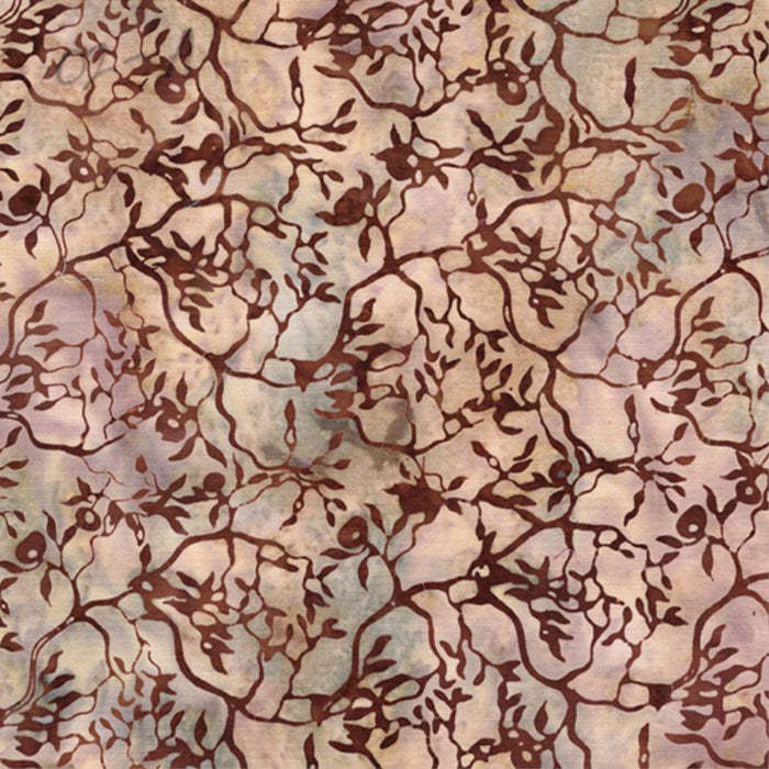 Cherry Blossom Batiks | Cherry Vine - Brown Toast *PRE-ORDER
