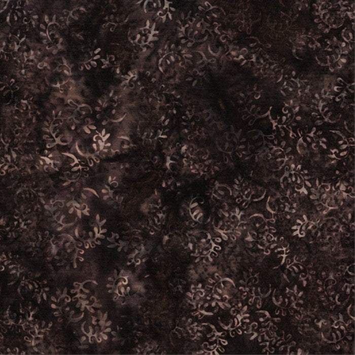 Cherry Blossom Batiks | Vine Swirl - Brown Chestnut *PRE-ORDER