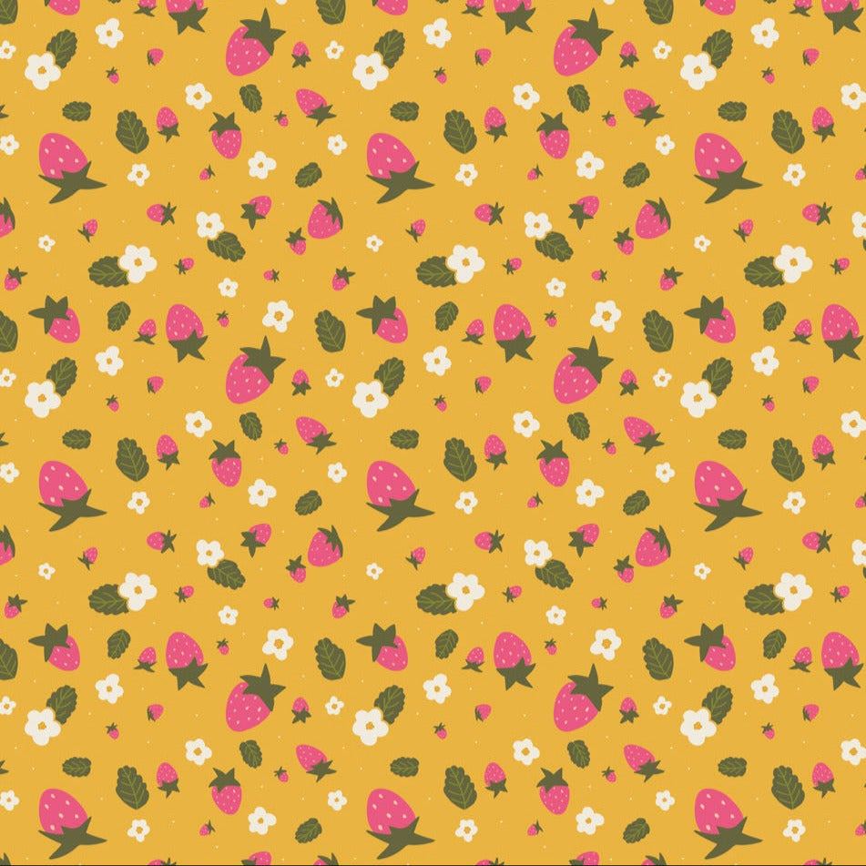Joyful June | Strawberries Ochre