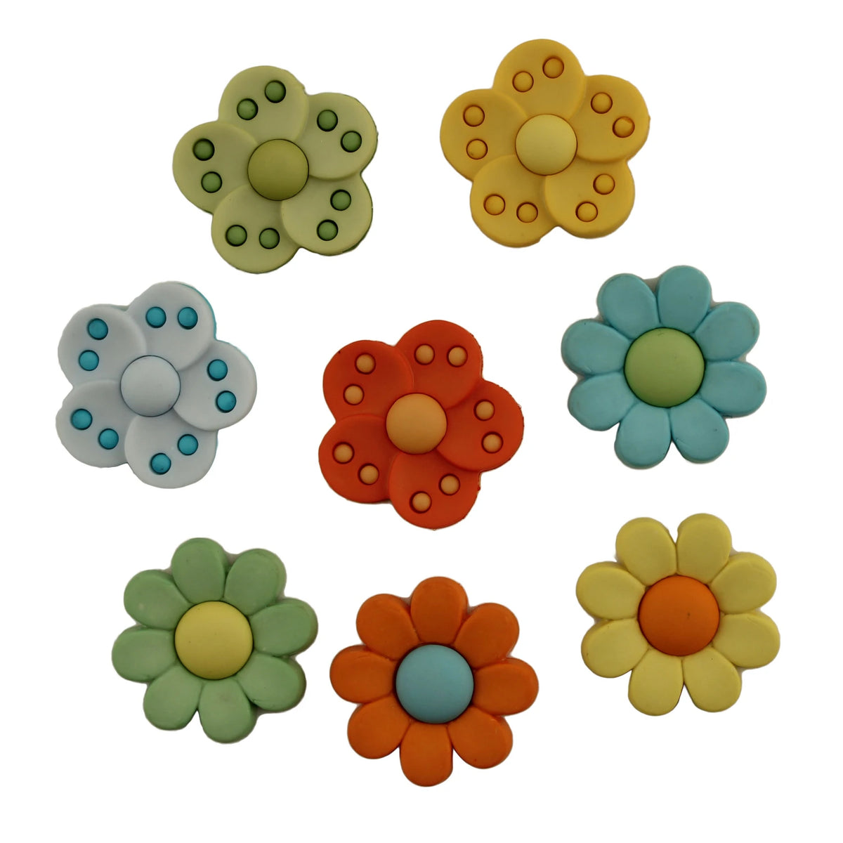 Button | Flower Power