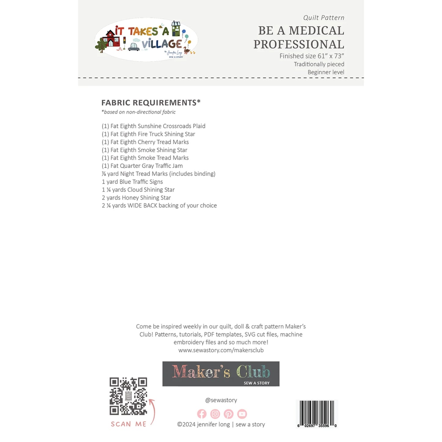 Sew a Story | Be a Medical Professional