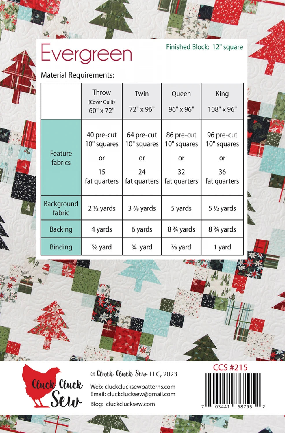 Cluck Cluck Sew | Evergreen
