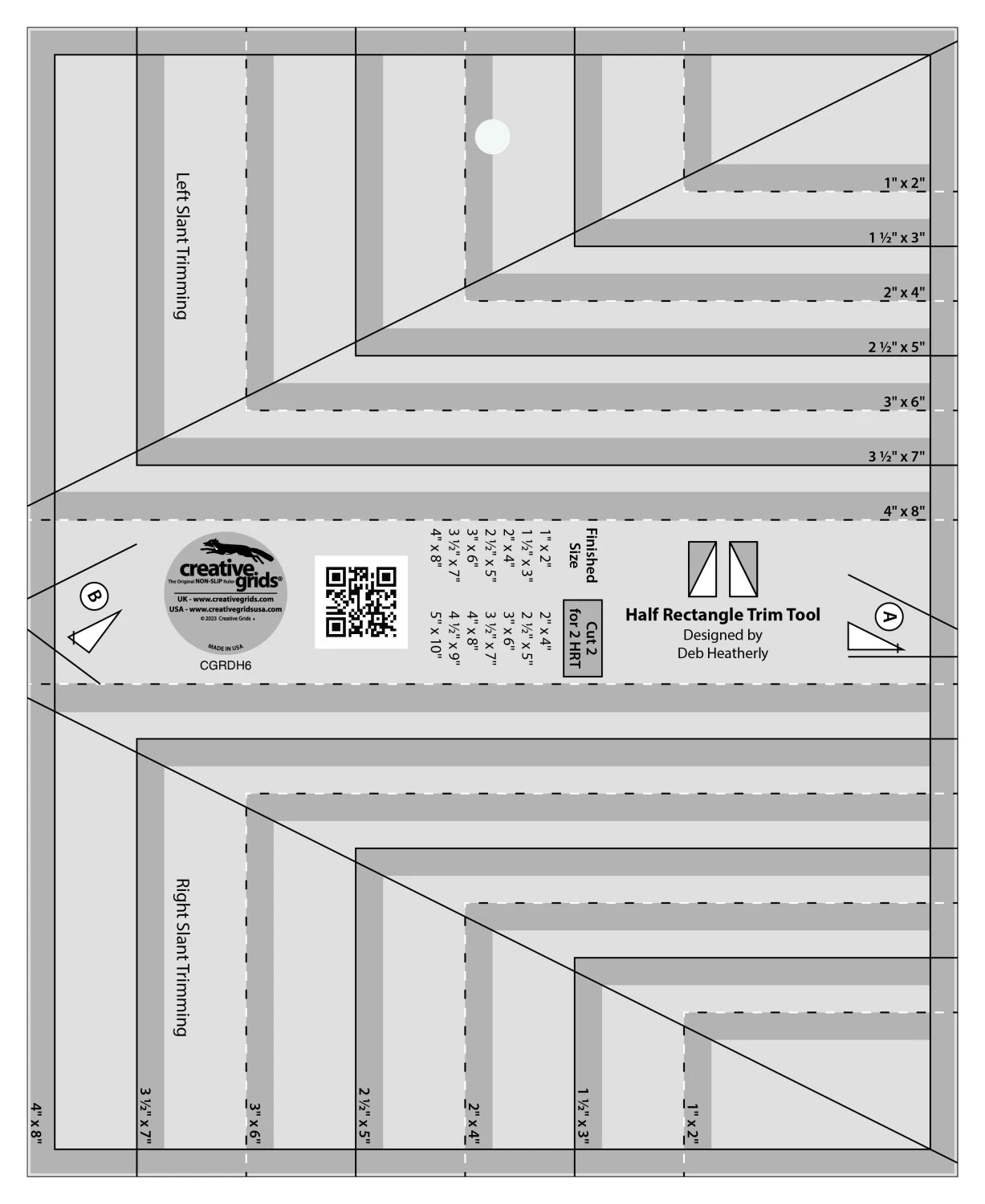 Creative Grids | Half Rectangle Trim Tool