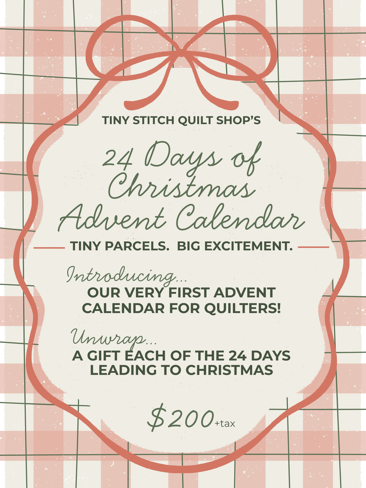 24 Days of Christmas Advent Calendar