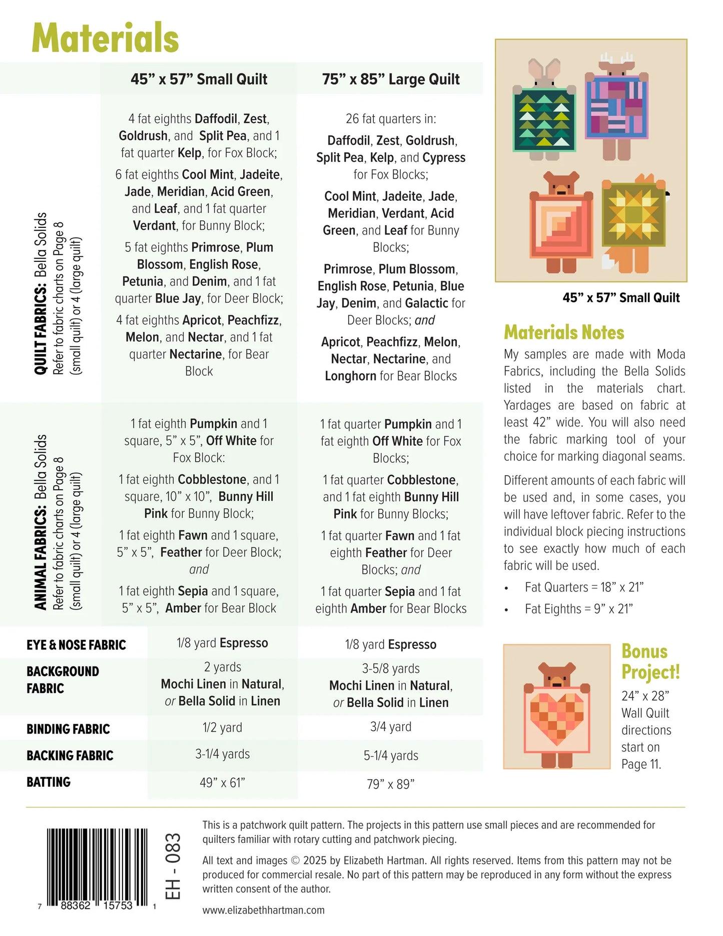 Elizabeth Hartman | Show and Tell