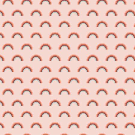 Juvenile Flannel | Salt and Honey Rainbows - Pink