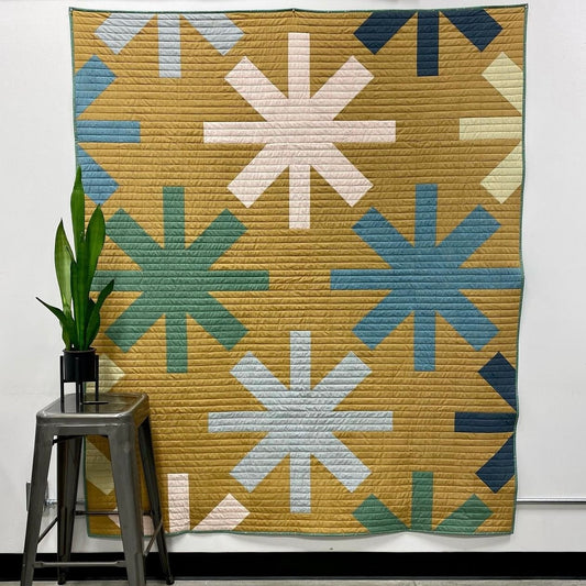 Handmade Quilt - Asterisks