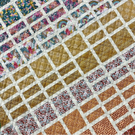 Handmade Quilt - Horizon Lines