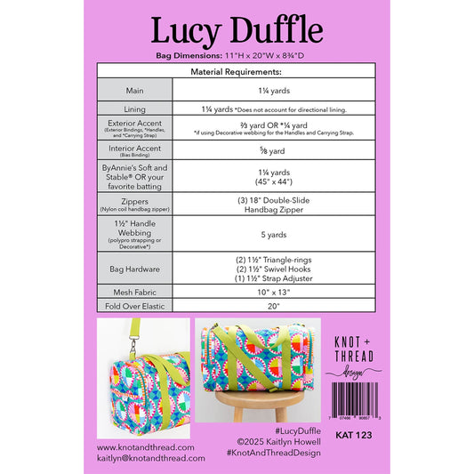 Knot + Thread Design | Lucy Duffle