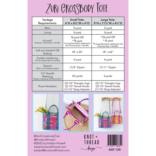 Knot + Thread Design | Zuri Crossbody Tote