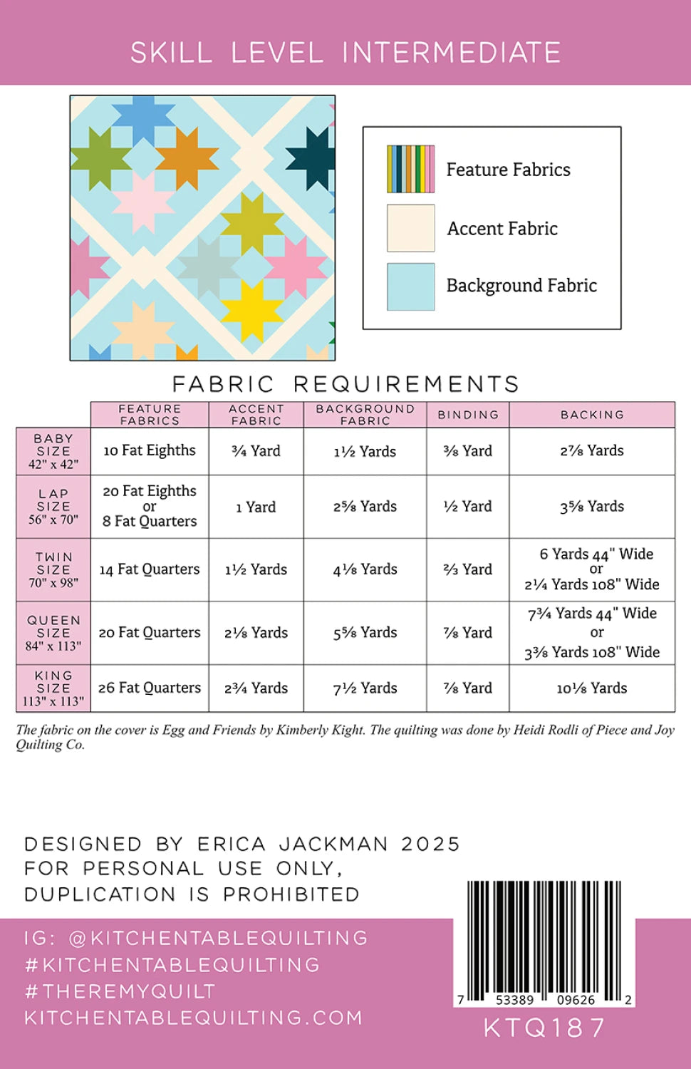Kitchen Table Quilting | The Remy Quilt