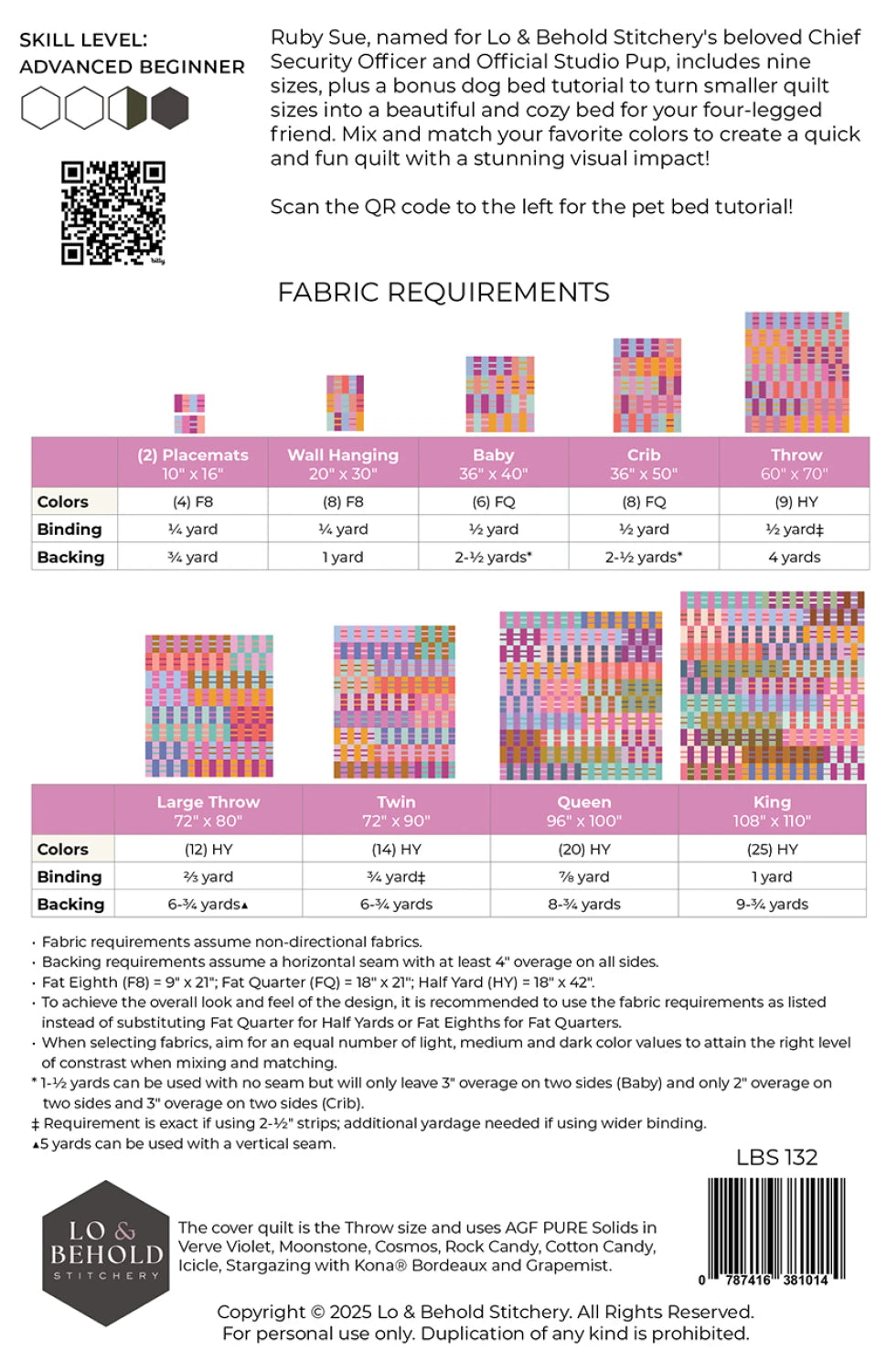 Lo & Behold Stitchery | Ruby Sue