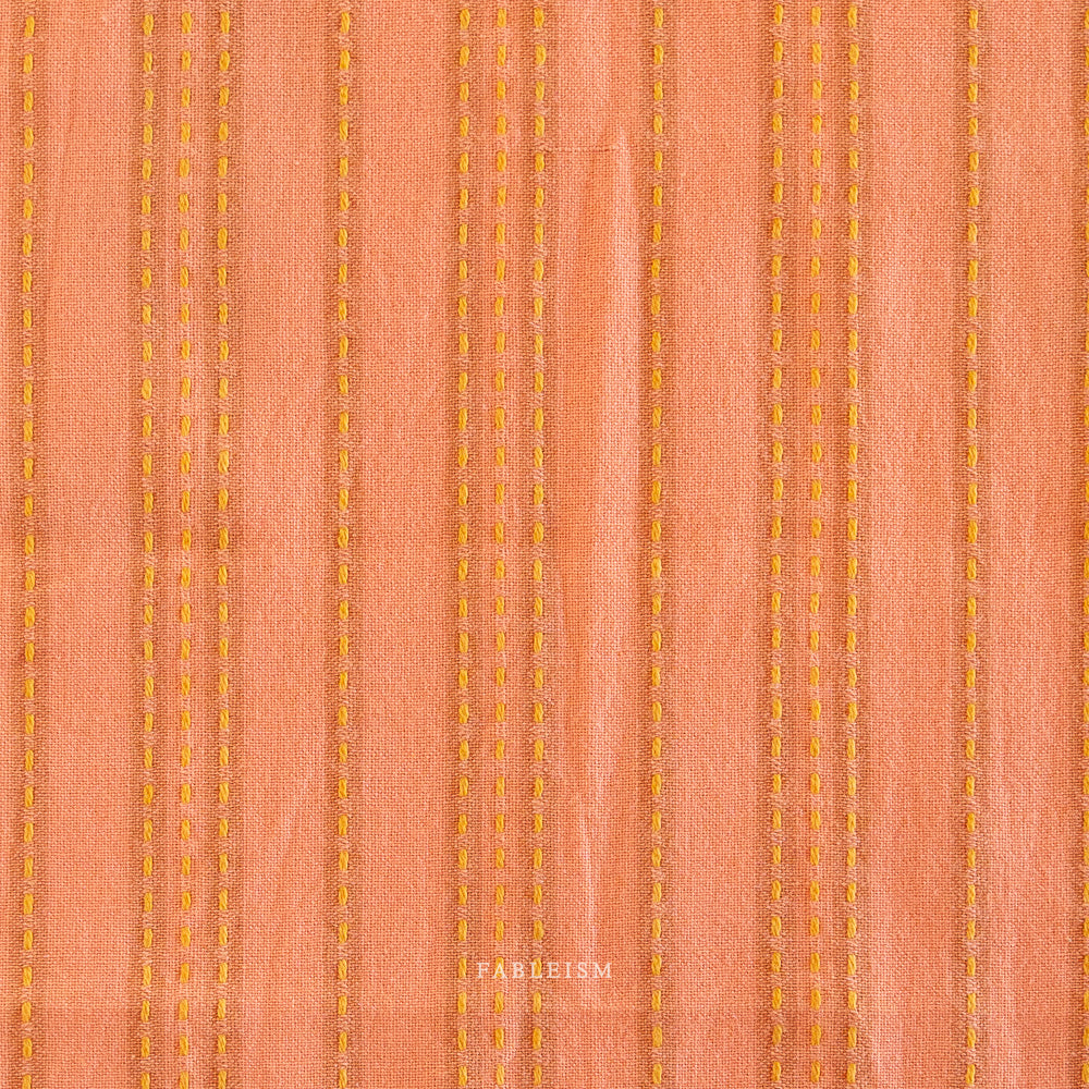 Lucky Loom | Stitch Stripe in Ginger *Reversible