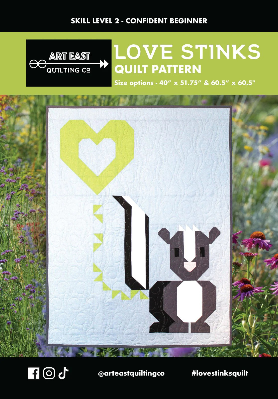 Art East Quilting Co | Love Stinks