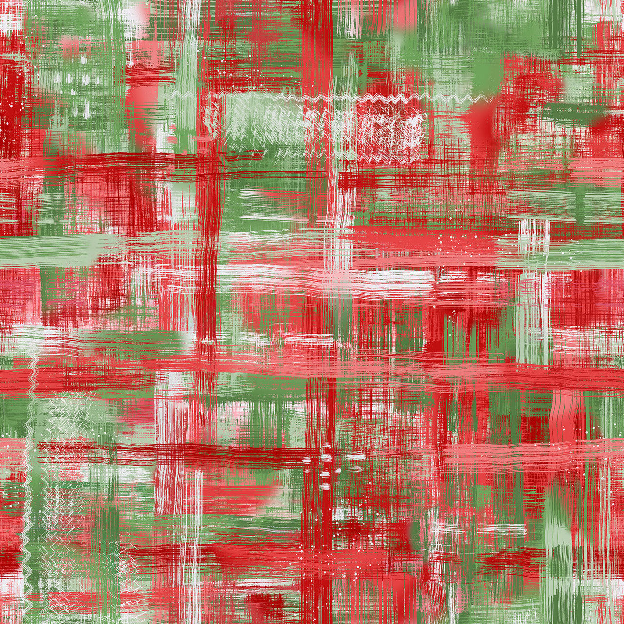 Colorfield 108" | Red/Green