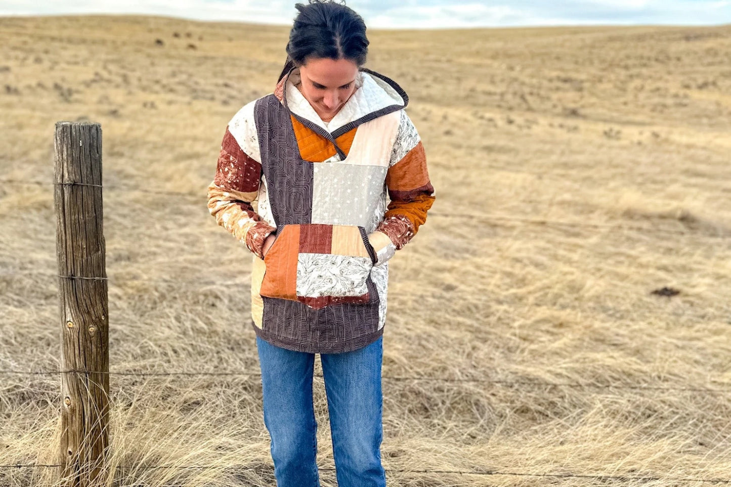 Wellspring Designs | Quilted Hoodie