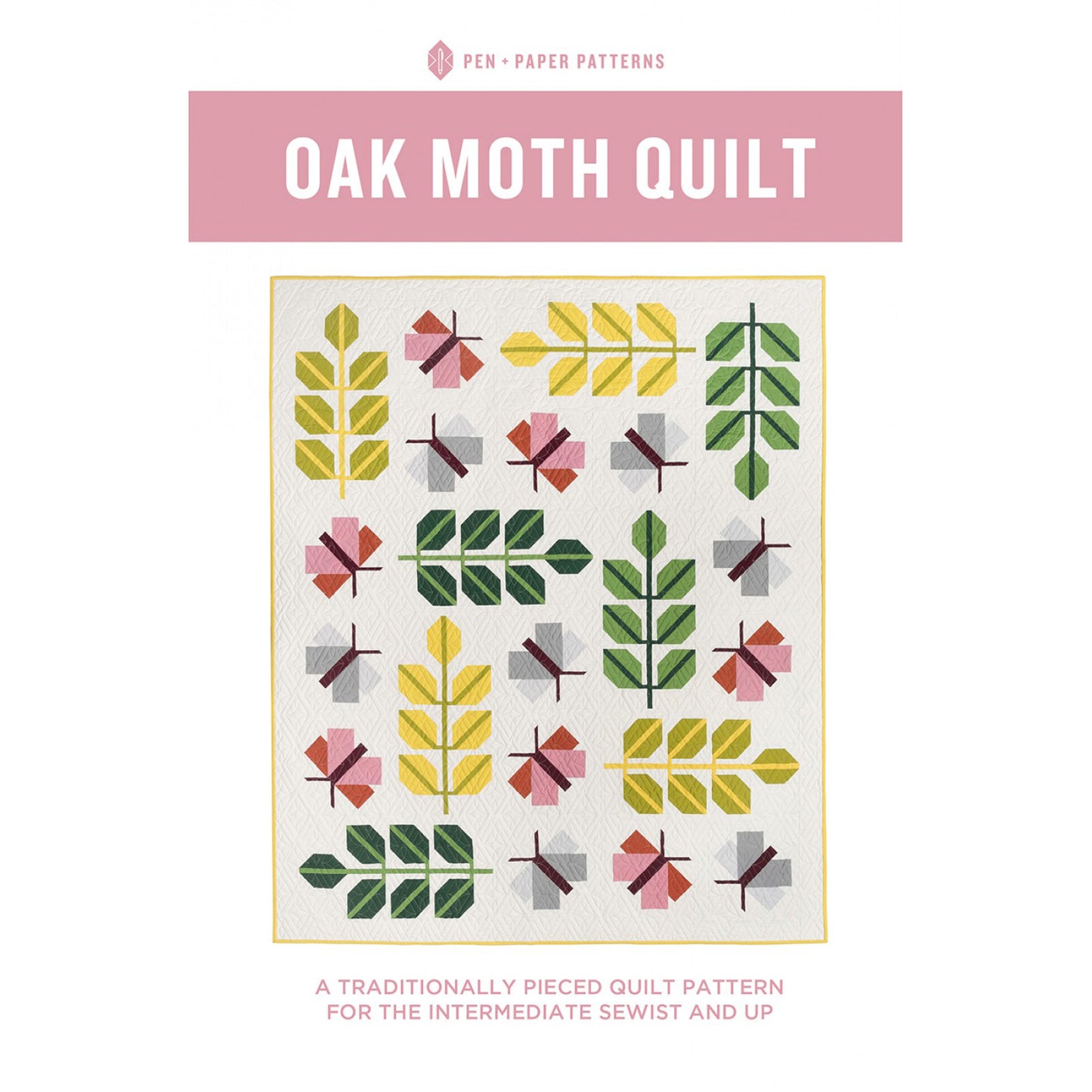 Pen & Paper Patterns | Oak Moth Quilt