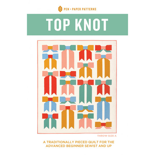 Pen + Paper Patterns | Top Knot