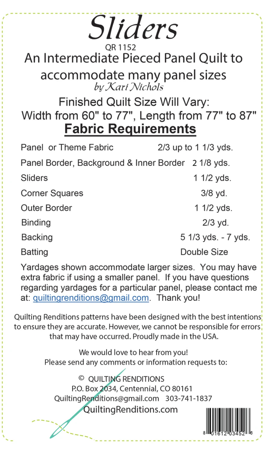 Quilting Renditions | Sliders