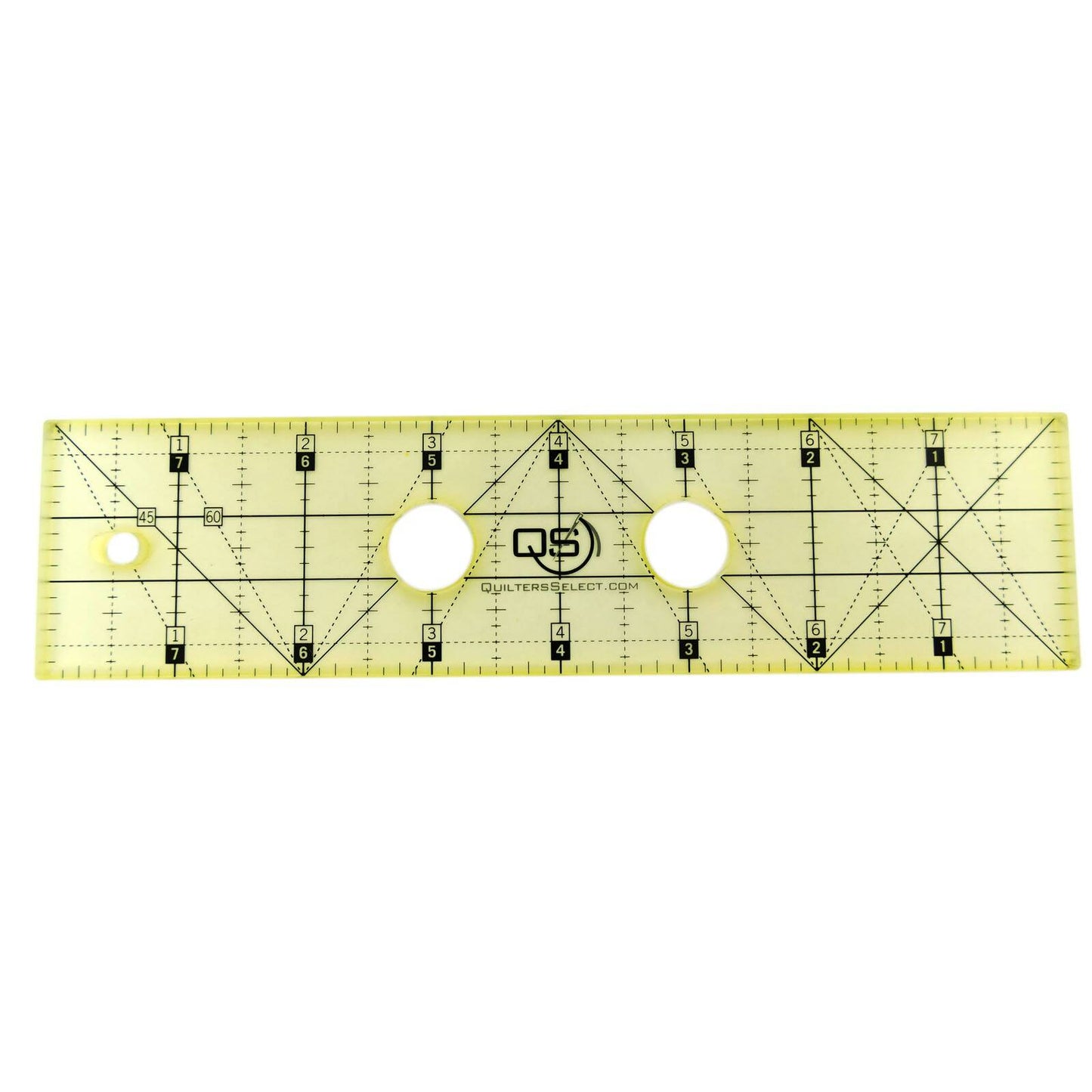 Precision Machine Quilting Ruler | 2" x 8"