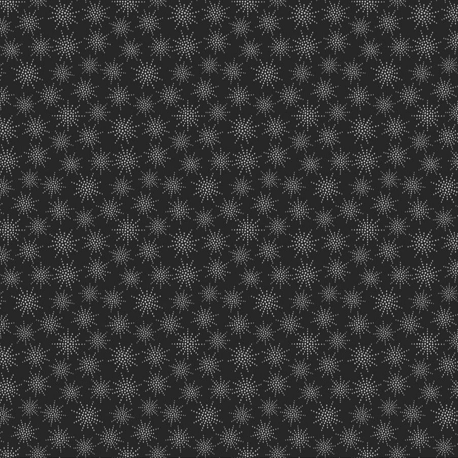 Snowfall | Burst Black with Metallic