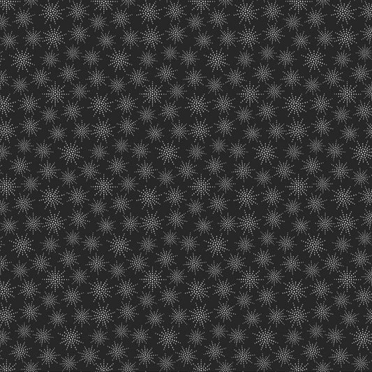 Snowfall | Burst Black with Metallic