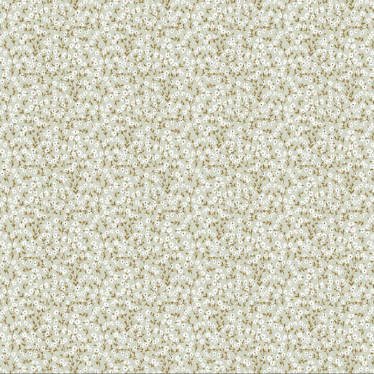 Blossom Breeze | Ditsy Floral Pistachio