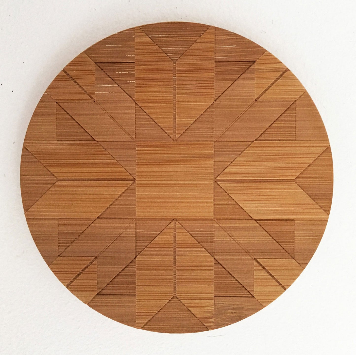 Bamboo Coasters | Ruby Roads - Round