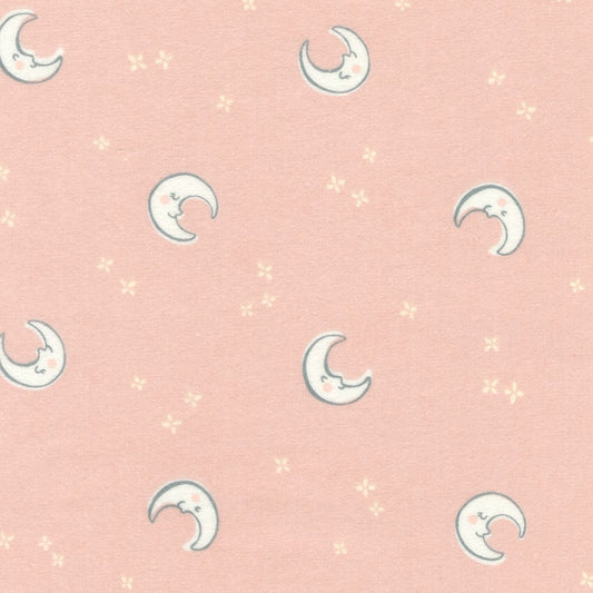 Cozy Cotton Flannel | Over the Moon Pink Lemonade