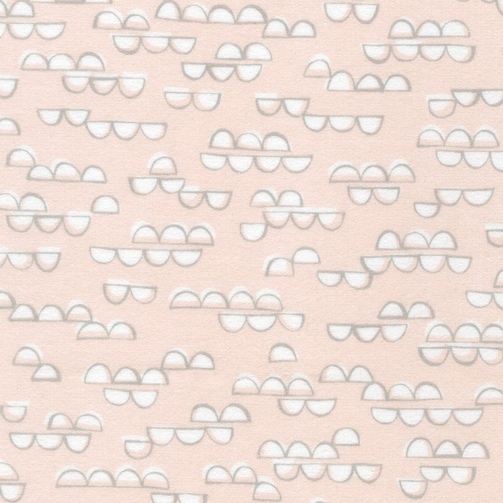 Cozy Cotton Flannel | Over the Moon Pearl Pink