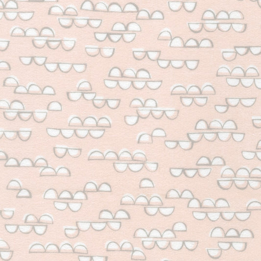 Cozy Cotton Flannel | Over the Moon Pearl Pink