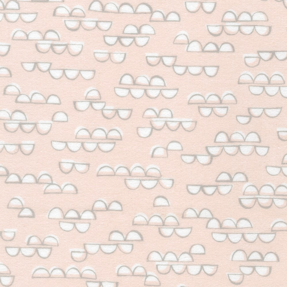 Cozy Cotton Flannel | Over the Moon Pearl Pink