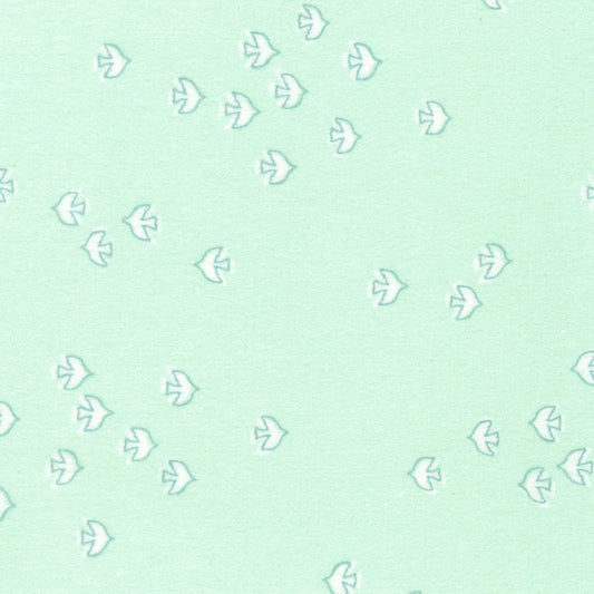 Cozy Cotton Flannel | Over the Moon Sea Mist