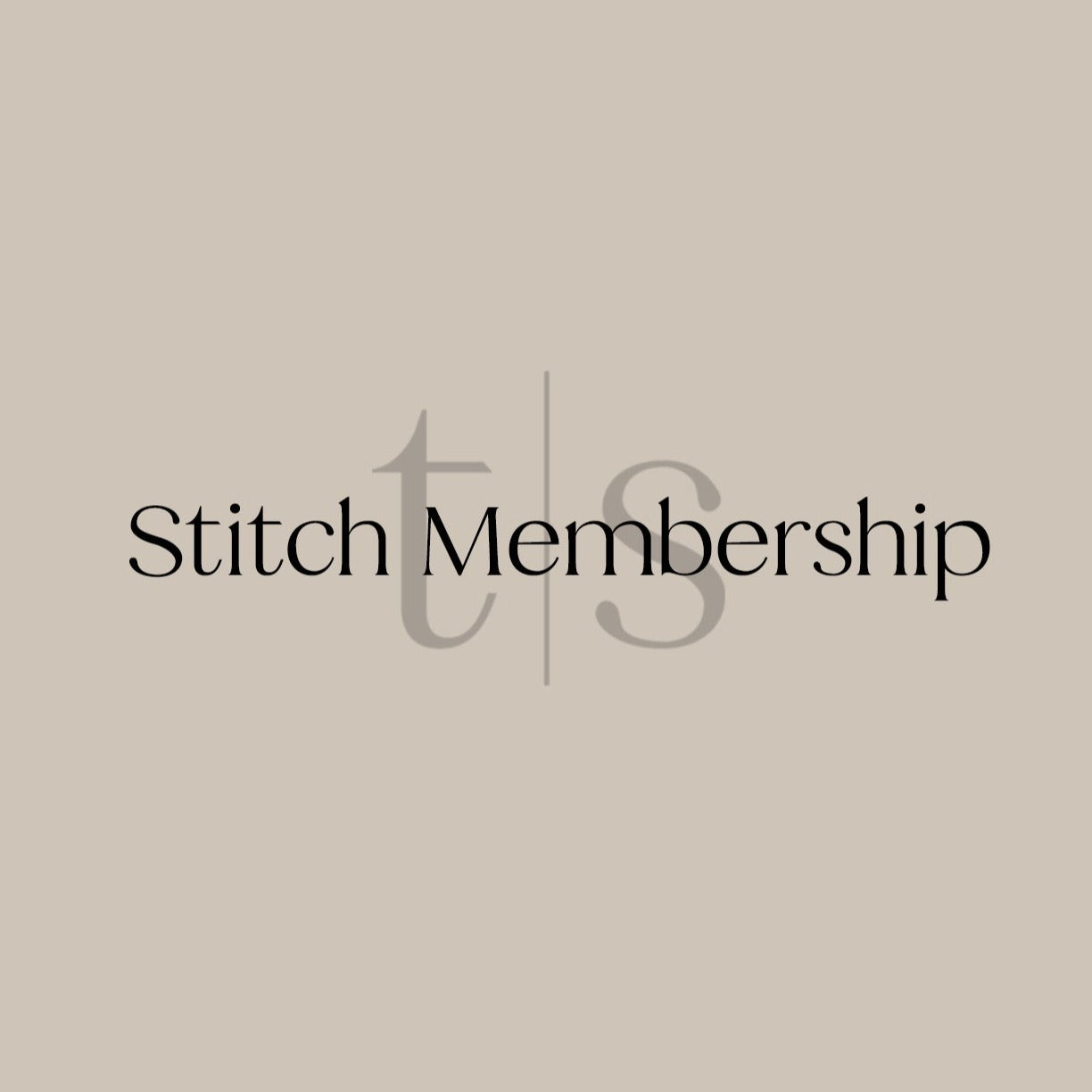 Stitch Membership