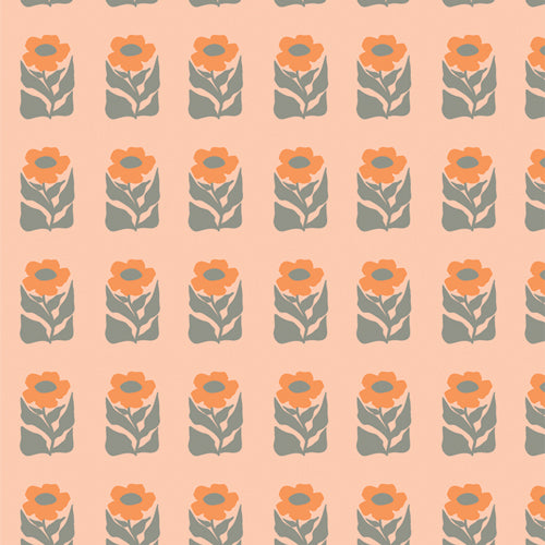 Tangerine | Petalled Stamp