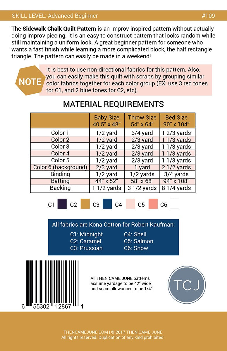 Then Came June | Sidewalk Chalk