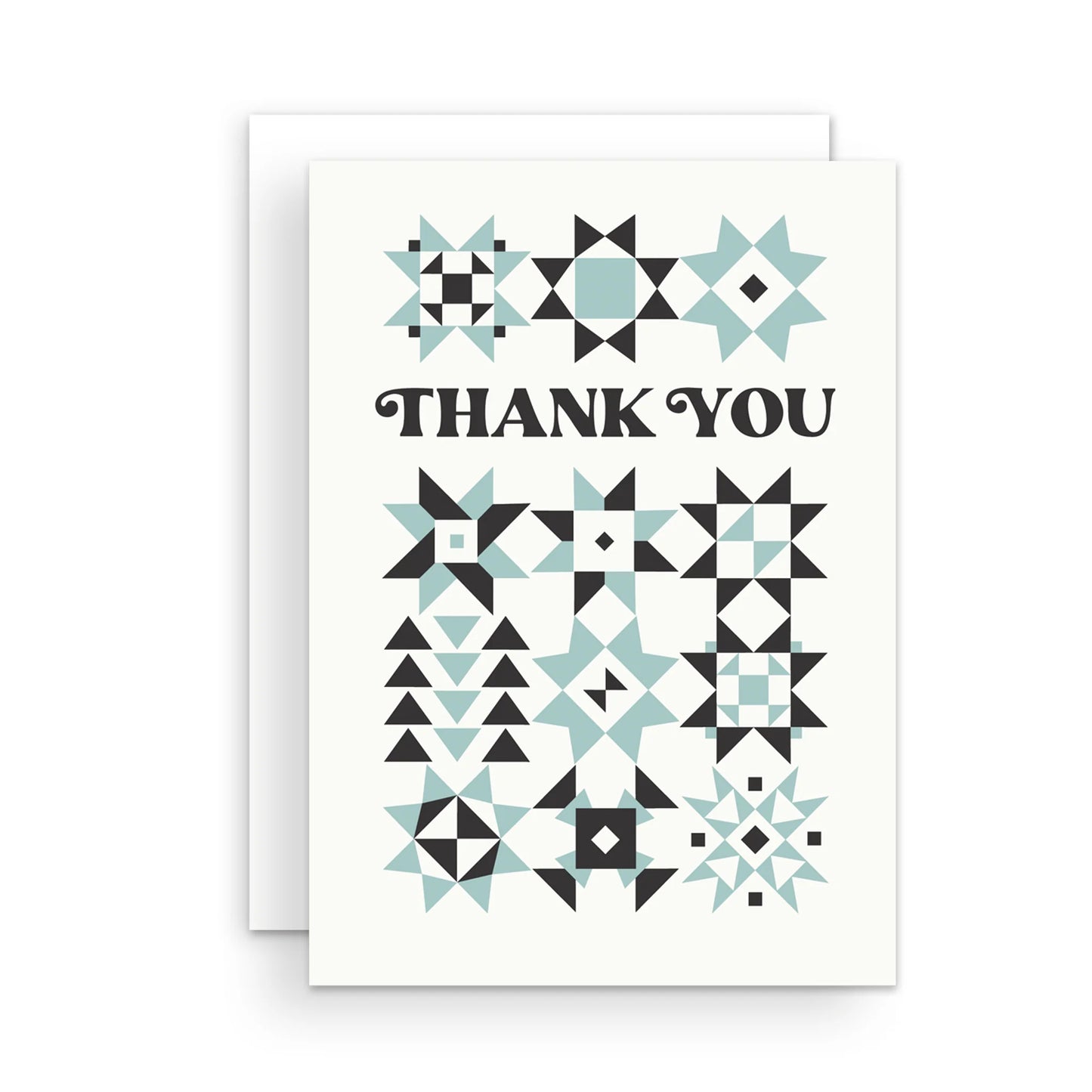 Greeting Card | Thank You Quilt Blocks