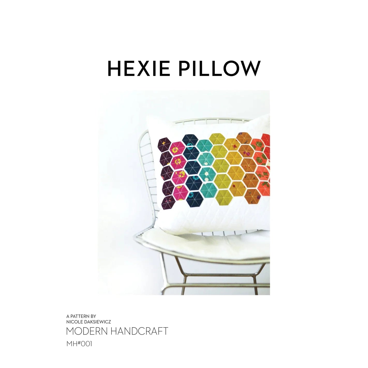 Modern Handcraft | Hexie Pillow Pattern