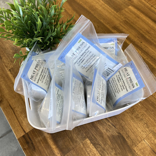 Heat Press Batting Together