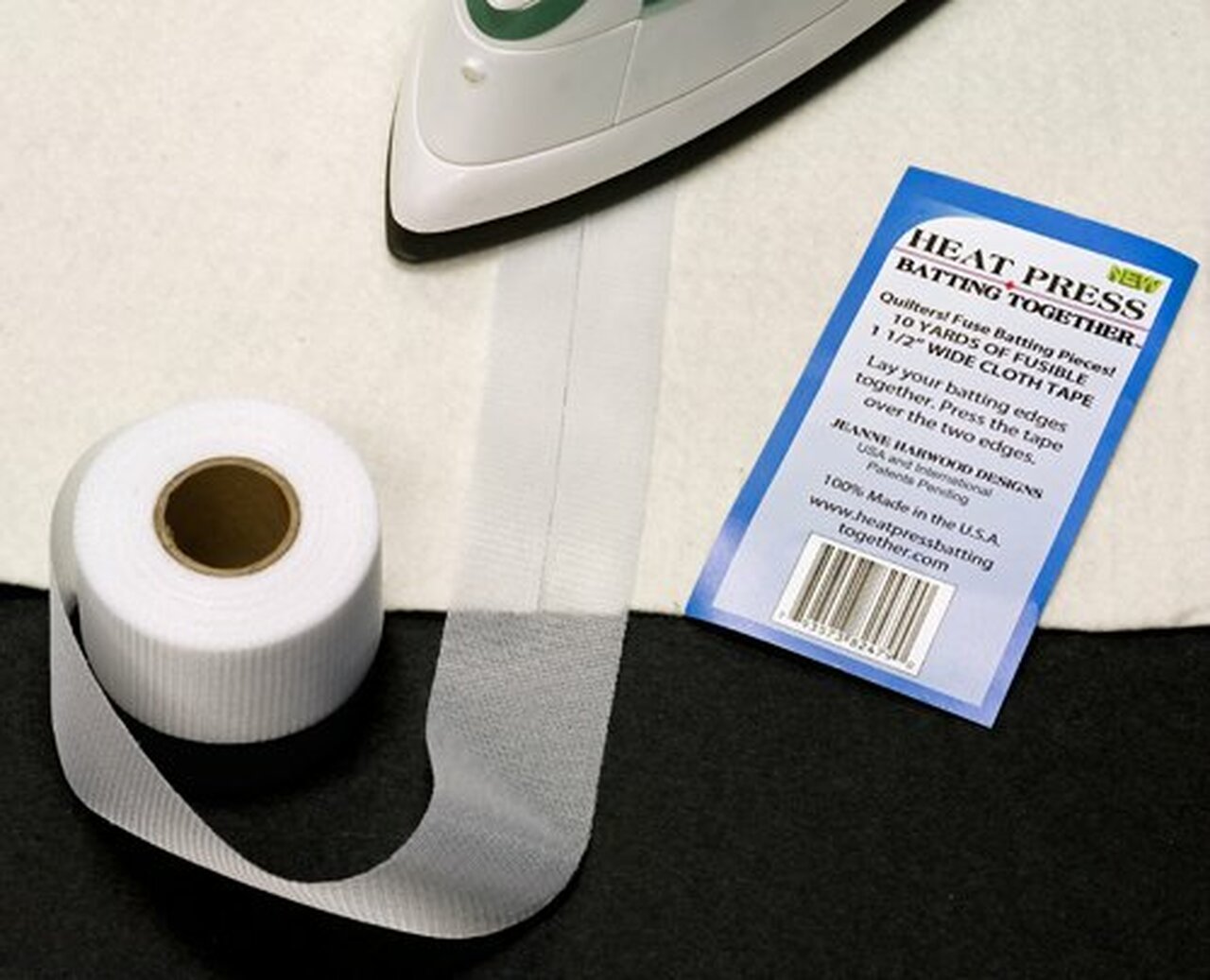 Heat Press Batting Together